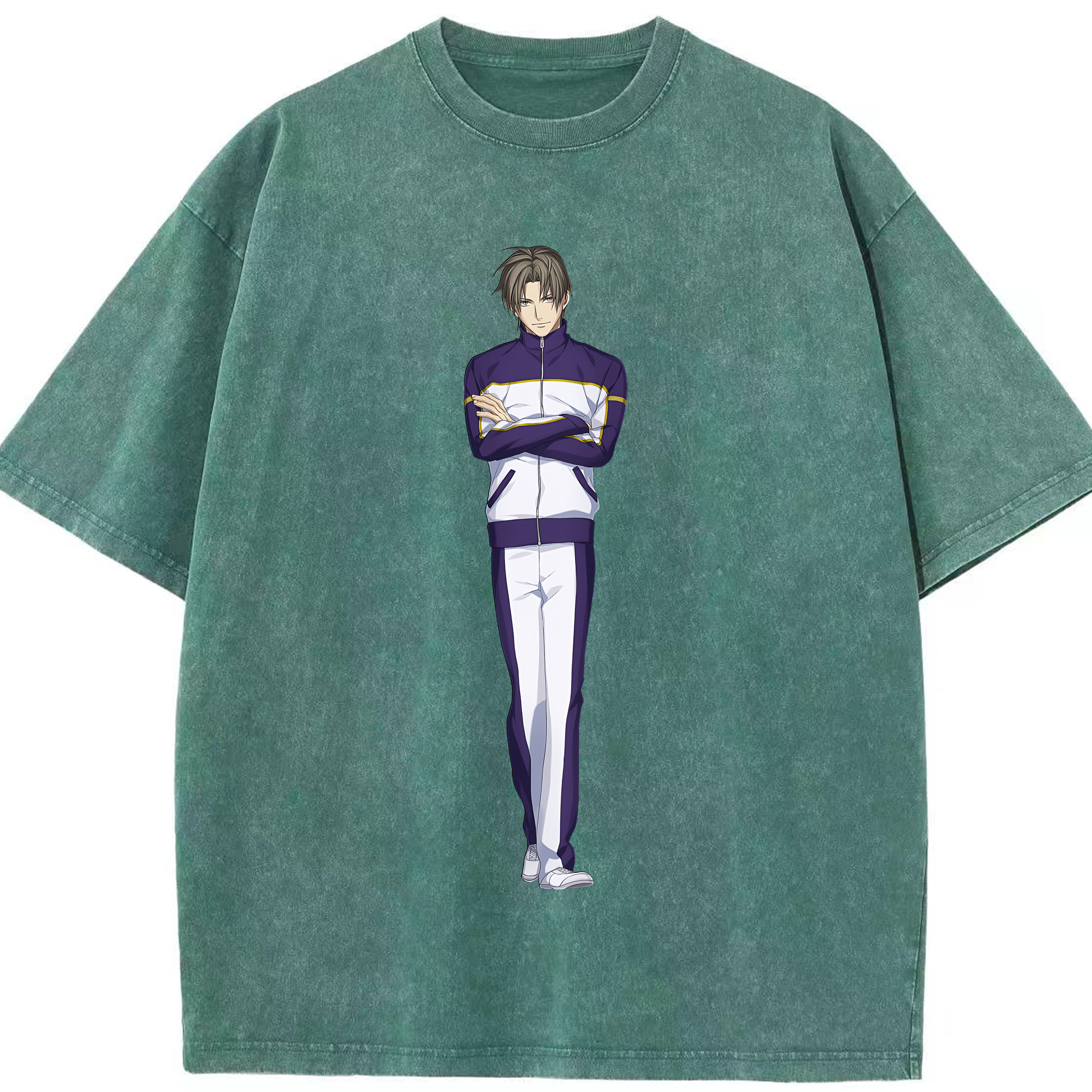 （画像用） 刀剣乱舞 Touken Ranbu 綿100% ヴィンテージ風 半袖Tシャツ（フロントプリント）